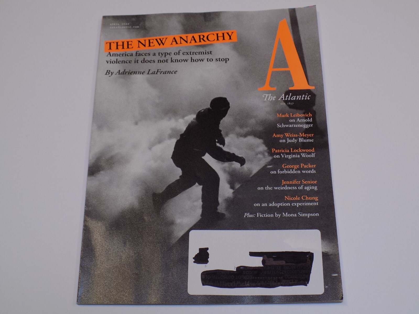The Atlantic Magazine Apr 2023 Arnold Schwarzenegger Judy Blume Virginia Woolf