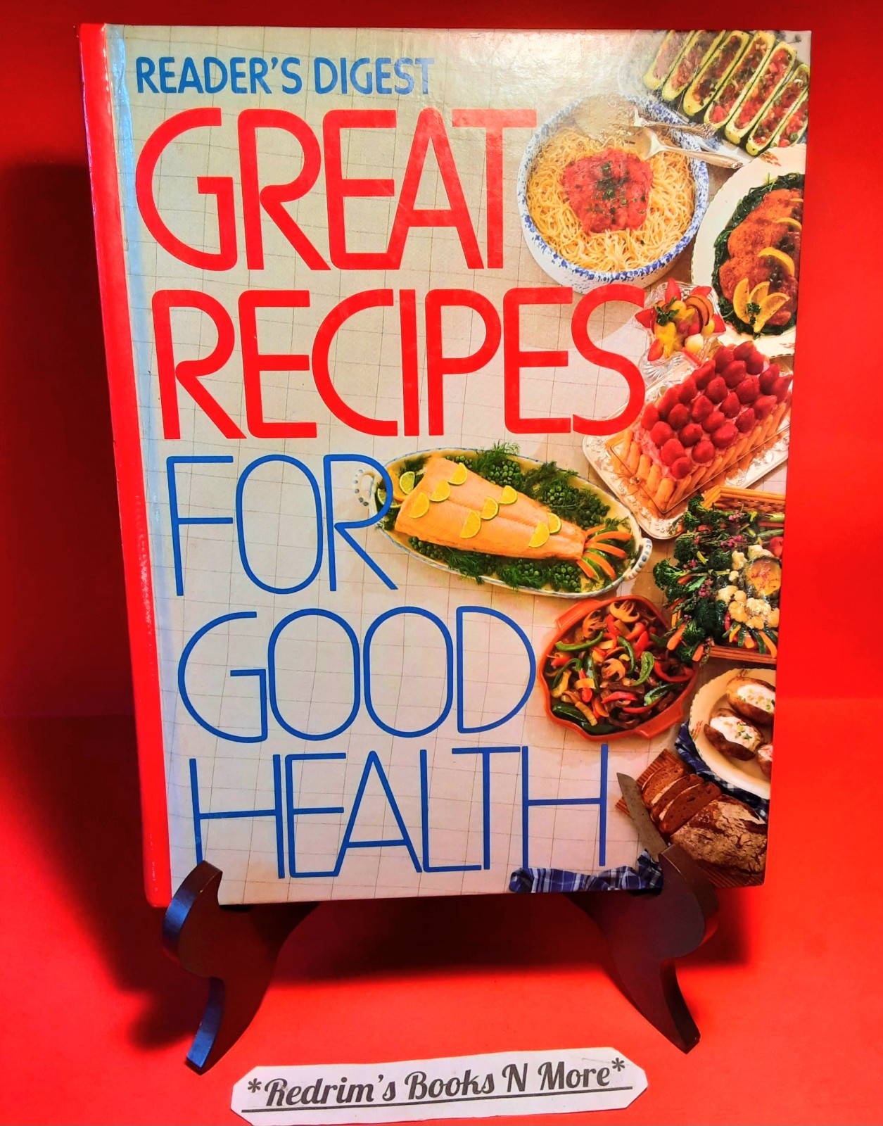 Readers Digest Recipes For Good Health 1988 Healthy Living Hardcover VG