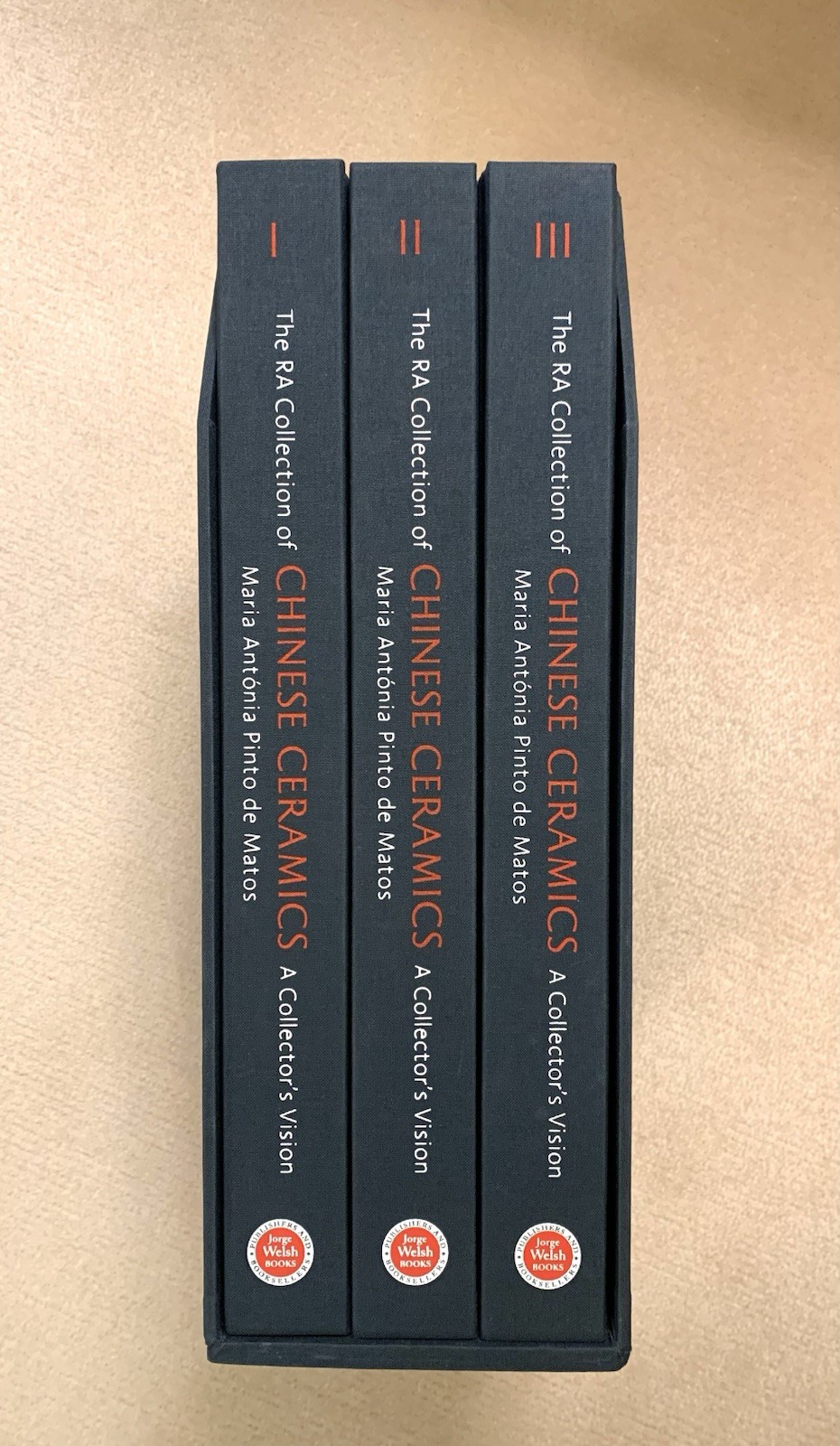 RA Collection Of Chinese Ceramics 3 Volume Set In Case,Chinese Export Porcelain