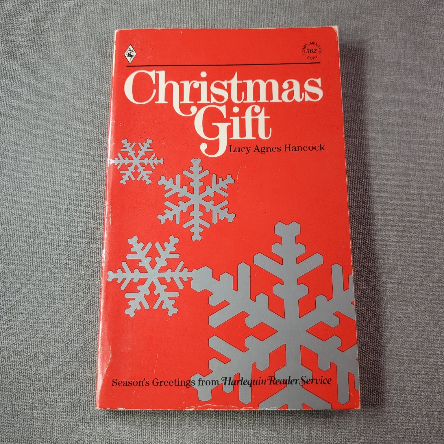 Christmas Gift Lucy Agnes Hancock 1981 Second Printing Harlequin