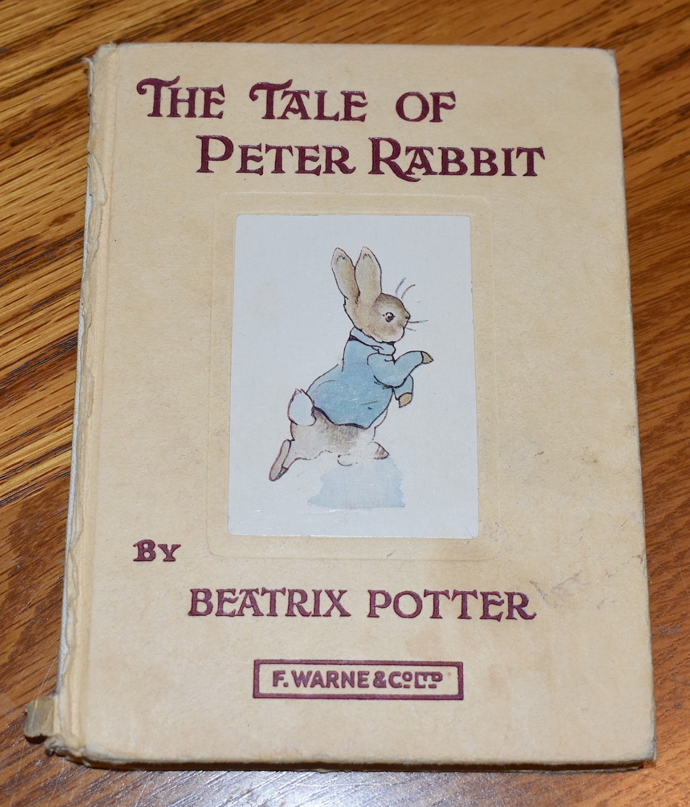 The Tale of Peter Rabbit, Beatrix Potter, F Warne & Co London vintage