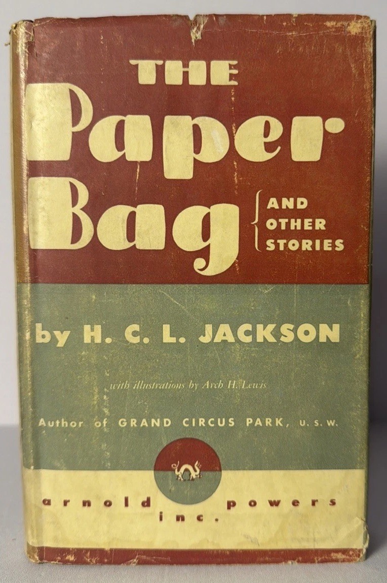 The Paper Bag and Other Stories by Jackson H.C.L. 1941-SIGNED-