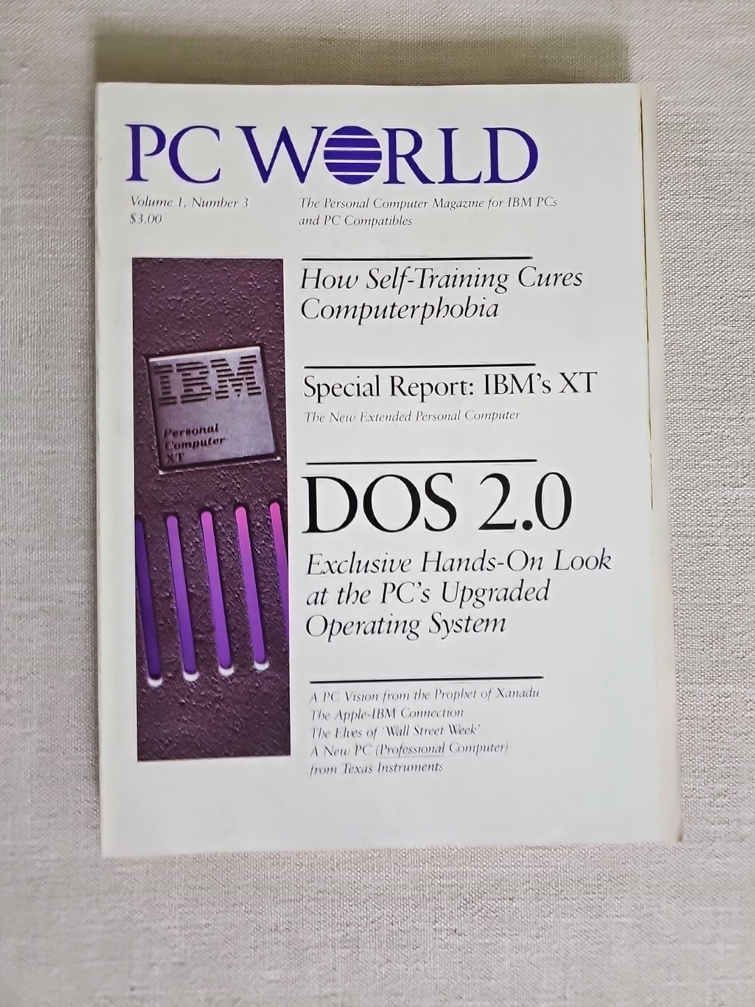 VINTAGE PC World Magazine Collectors (RARE VINTAGE 1983 – EXCELLENT CONDITION)