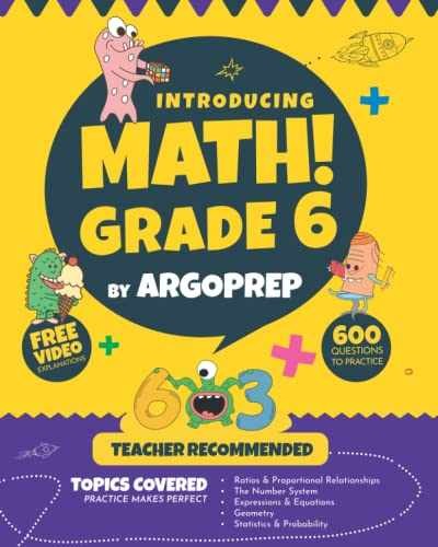 Introducing MATH! Grade 6 by – Paperback, by Brothers Argo; ArgoPrep – Very Good
