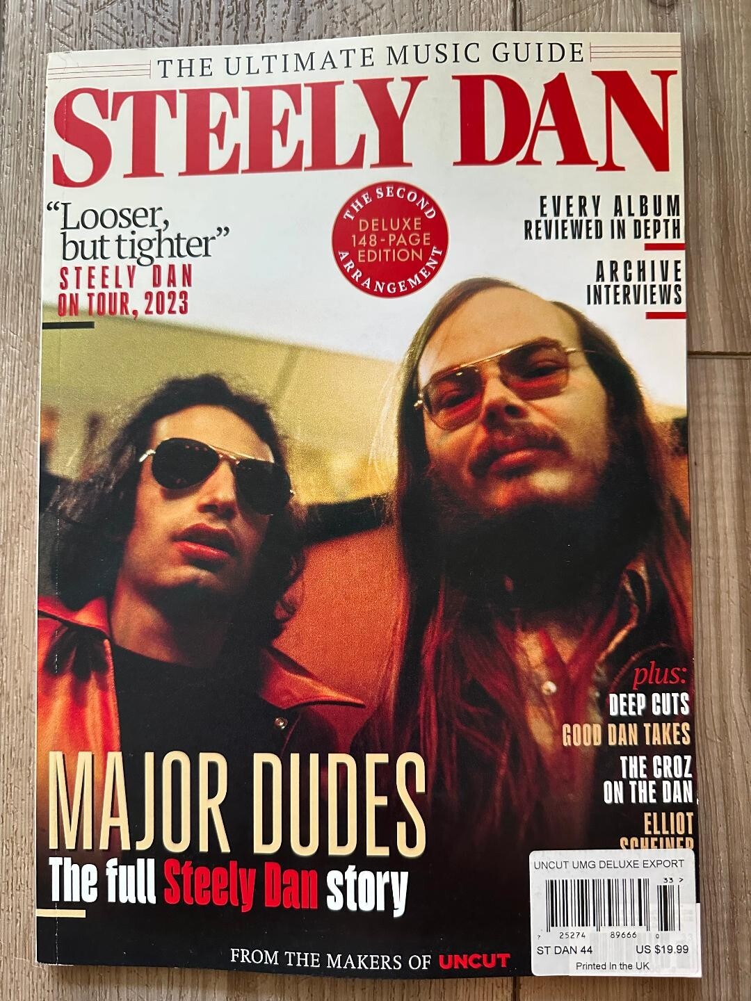 2023 STEELY DAN UNCUT 146 Pages DELUXE GUIDE SPECIAL EDITION Full Story DEEP CUT