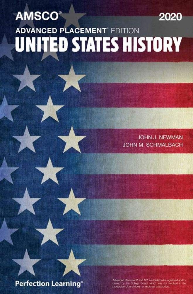 Advanced Placement United States History, 2020 Edition – John J. Newman, Ed….