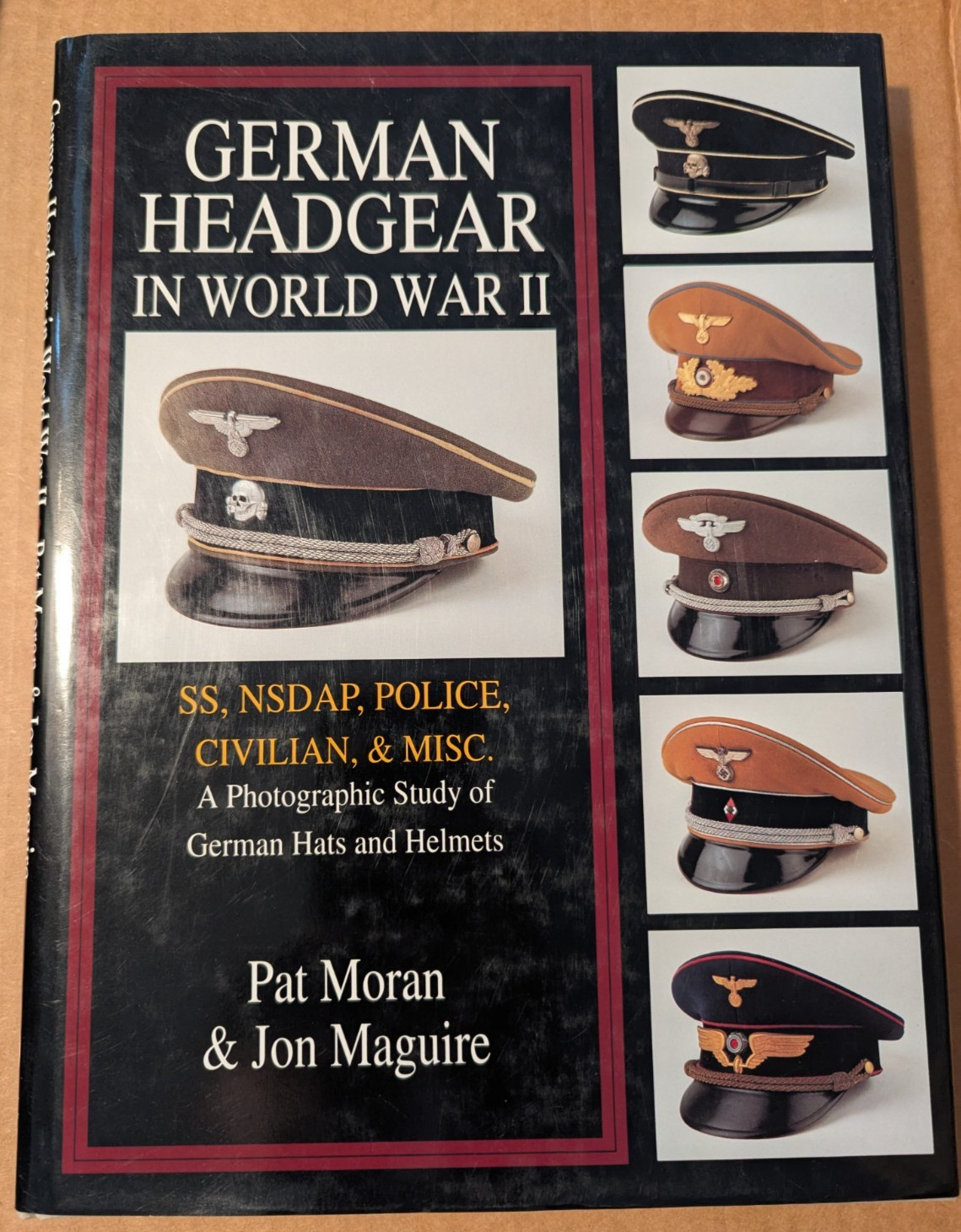 German Headgear In World War II HC DJ Book Moran