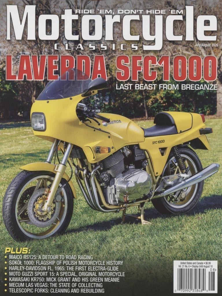 Motorcycle Classics July August 2026