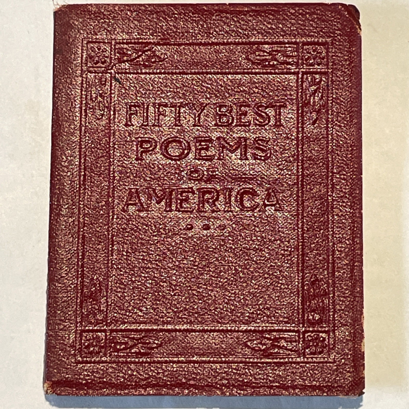 Little Leather Library FIFTY BEST POEMS OF AMERICA
