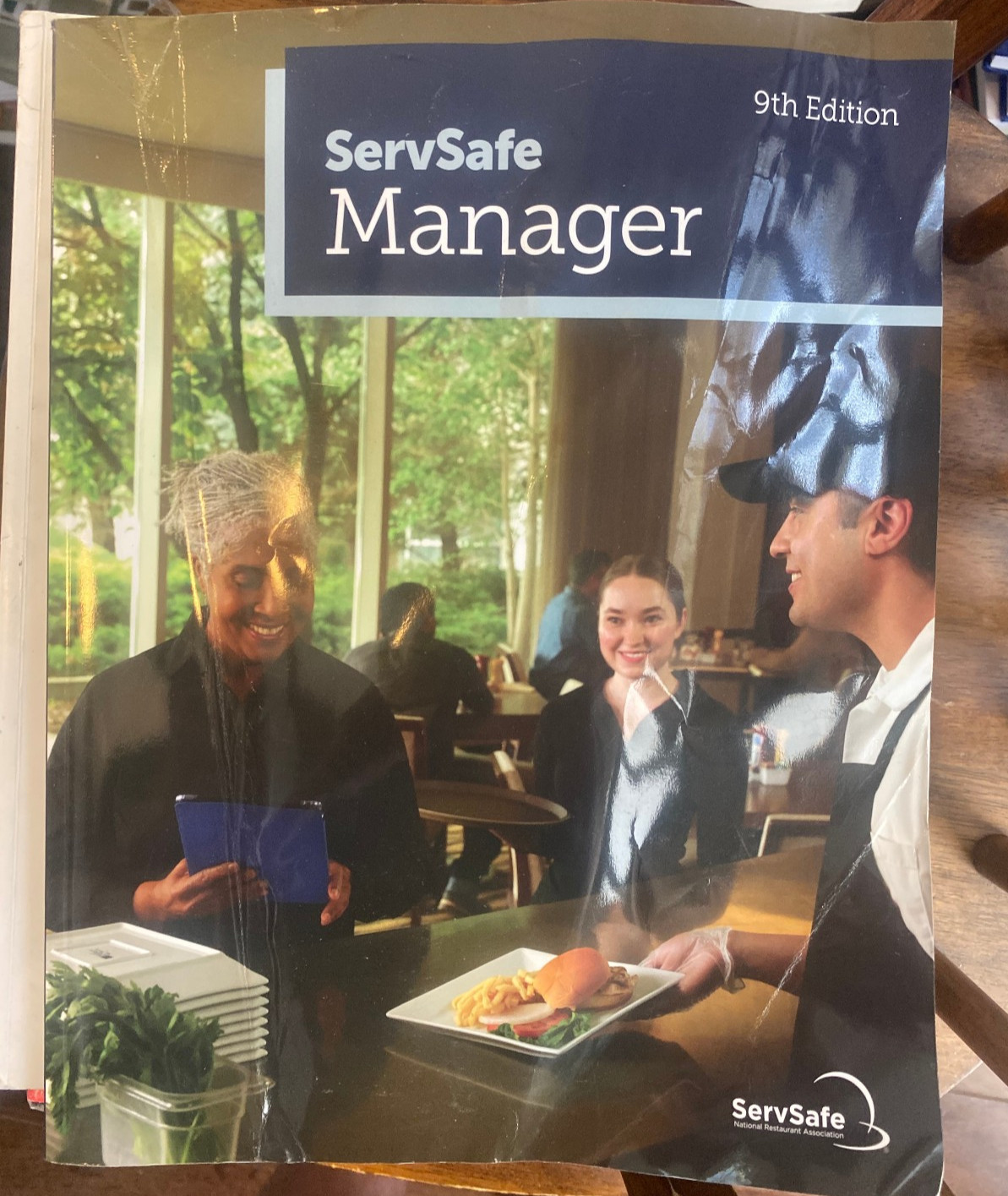 SERVSAFE MANAGER BOOK 9TH EDITION UNUSED!