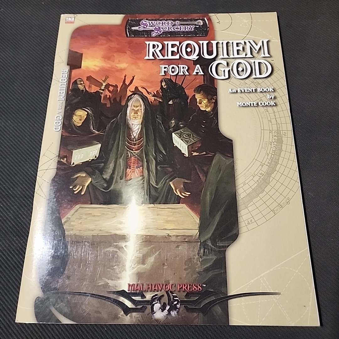 Requiem for God by Monte Cook 2002 SC