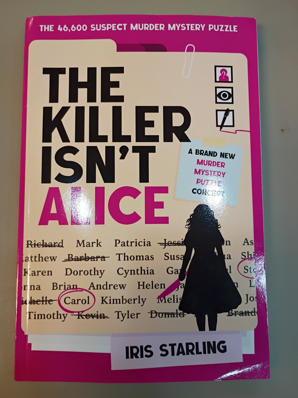 The Killer Isn’t Alice: The 46,600 Suspect Murder , Iris Starling 2026