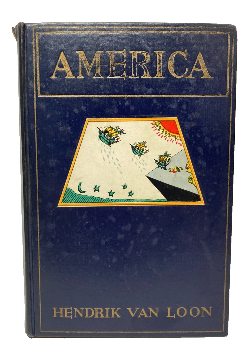 Hendrik Van Loon AMERICA 1927 Boni & Liveright, NY FIRST US EDITION Illustrated