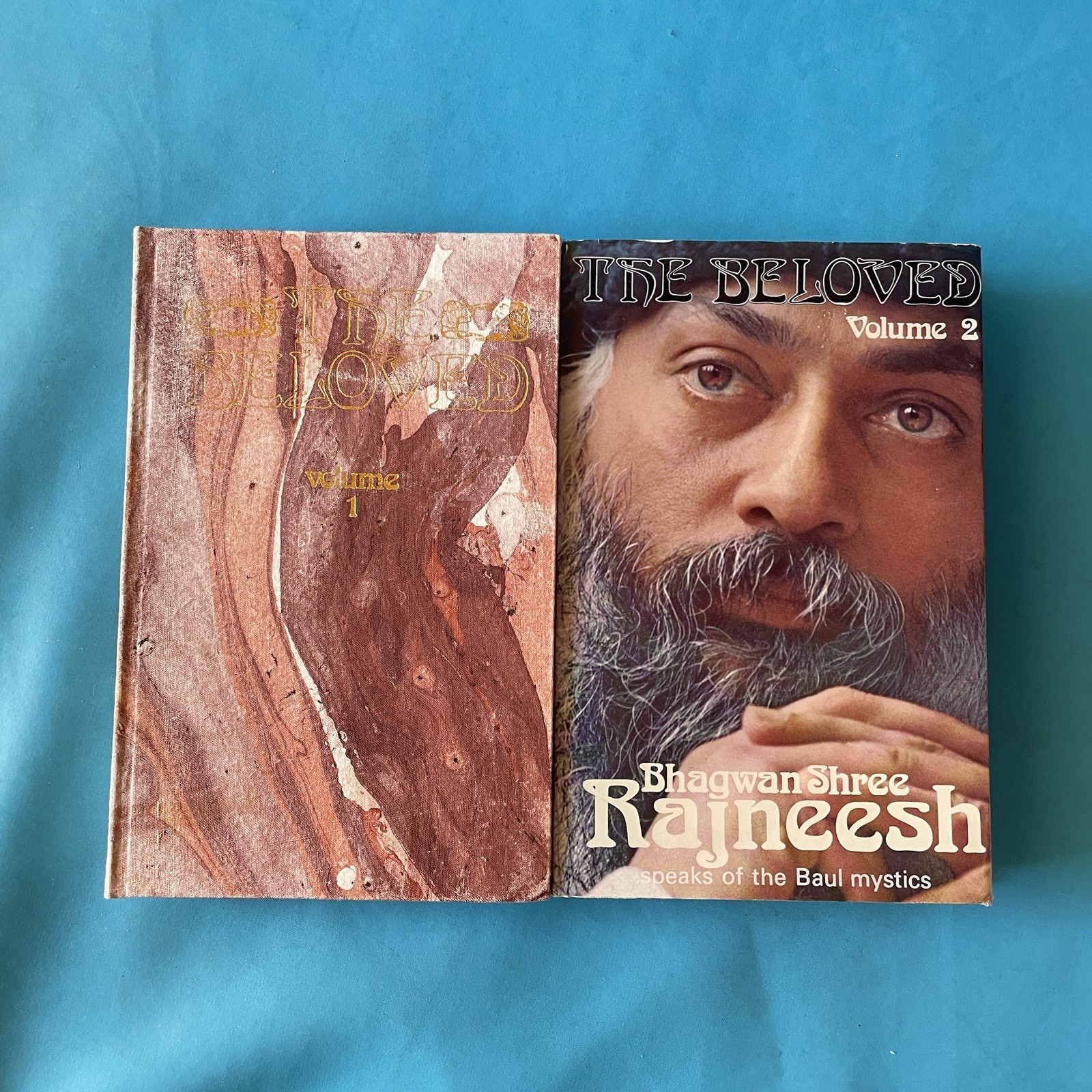The Beloved 2 Book Lot Osho Bhagwan Shree Rajneesh Speaks of Baul Mystics
