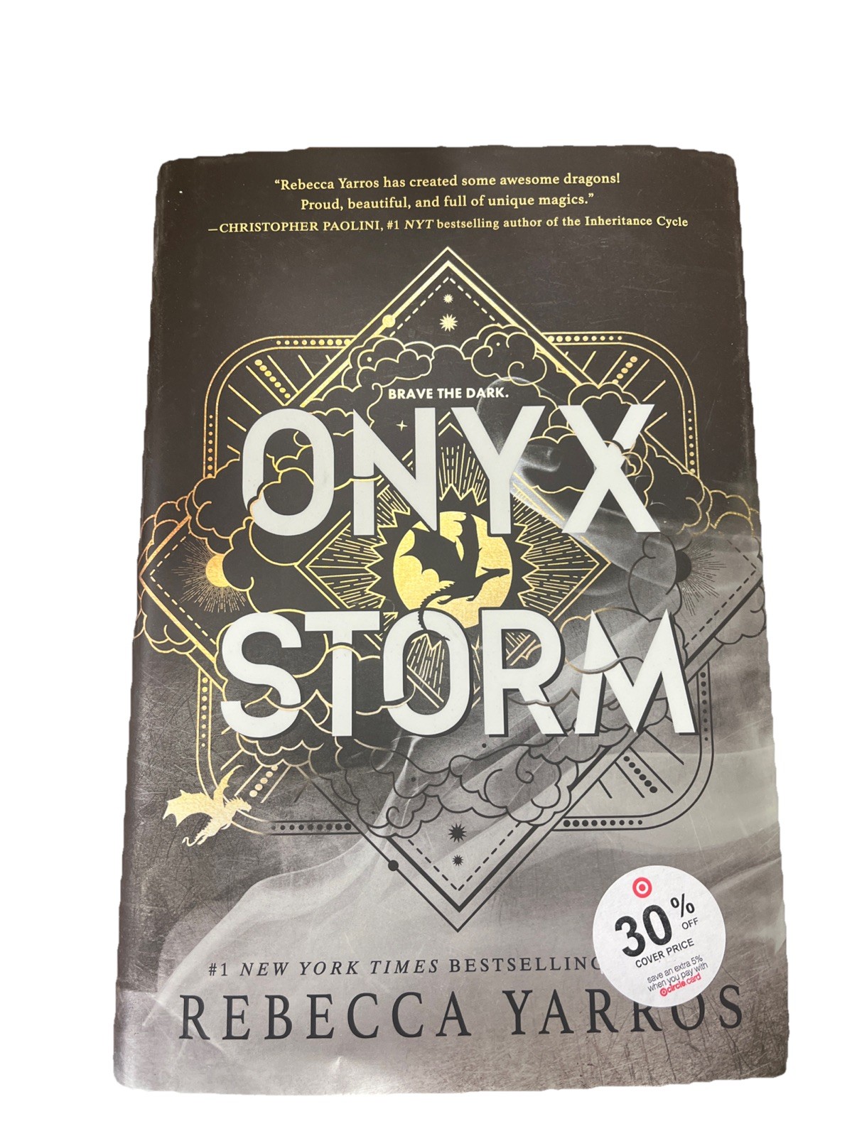Onyx Storm (Standard Edition) by Rebecca Yarros (2025, Hardcover)