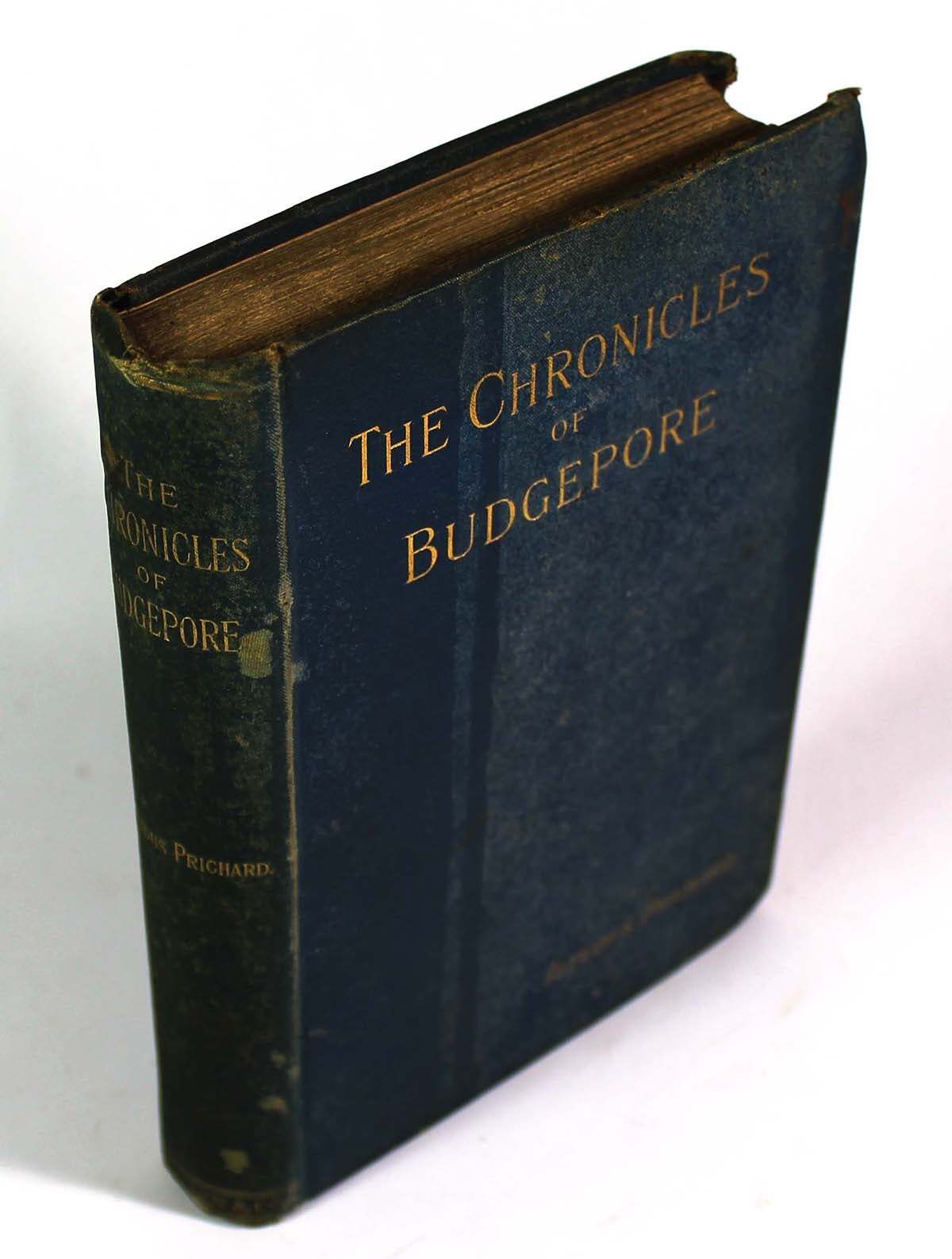 1893- Prichard CHRONICLES BUDGEPORE or LIFE IN UPPER INDIA-South Asia