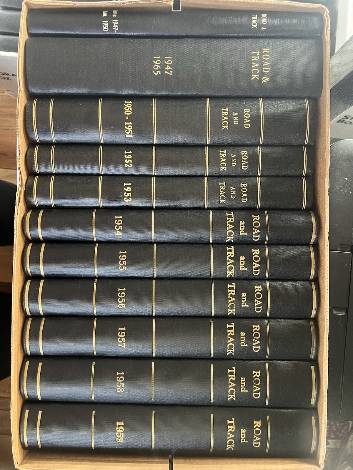 Road & Track Magazine Lot of 40 hardbound RARE – PICK YOUR YEAR