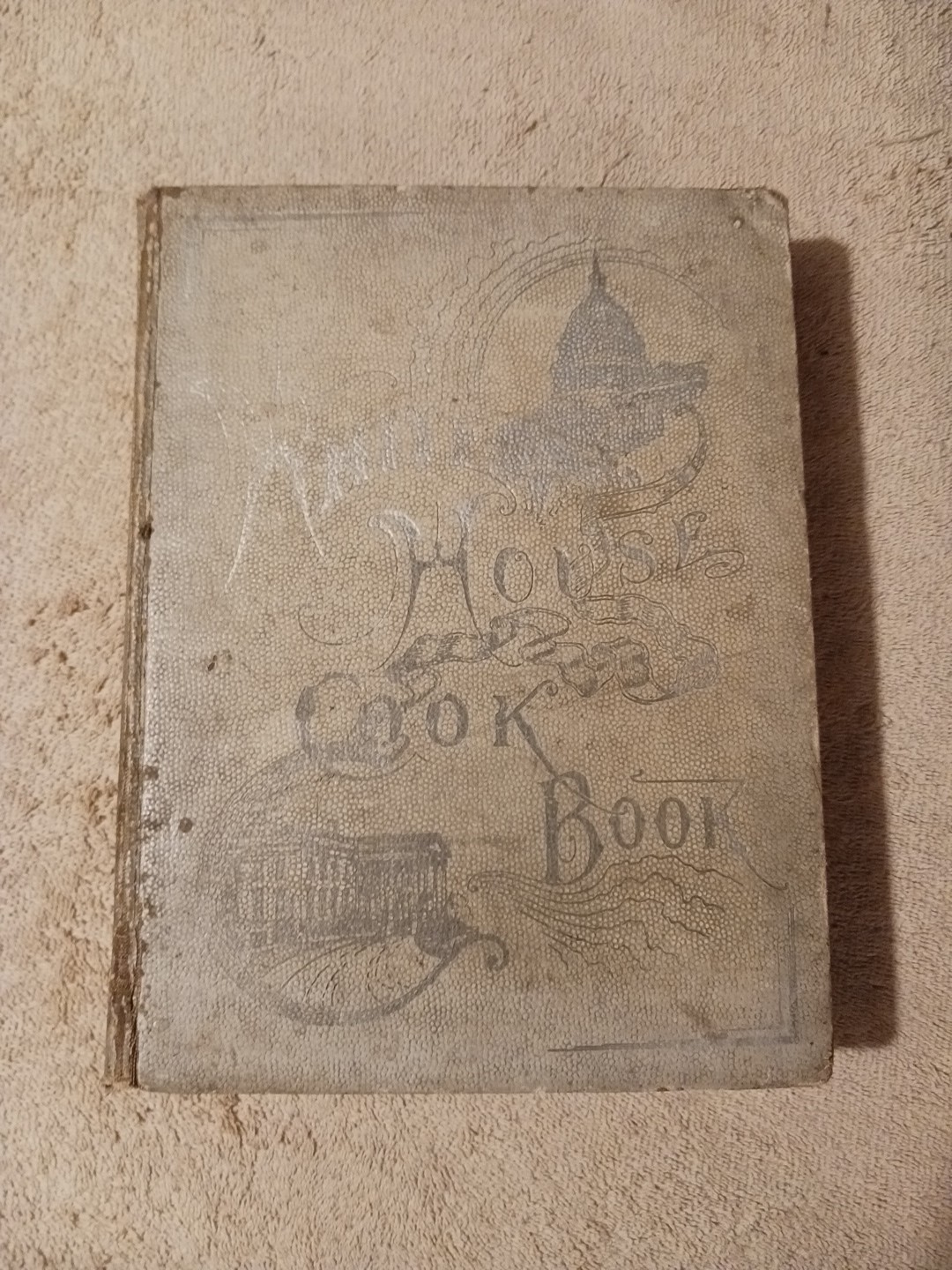 1894 White House Cook Book Gillette Ziemann Werner Victorian Recipes Antique