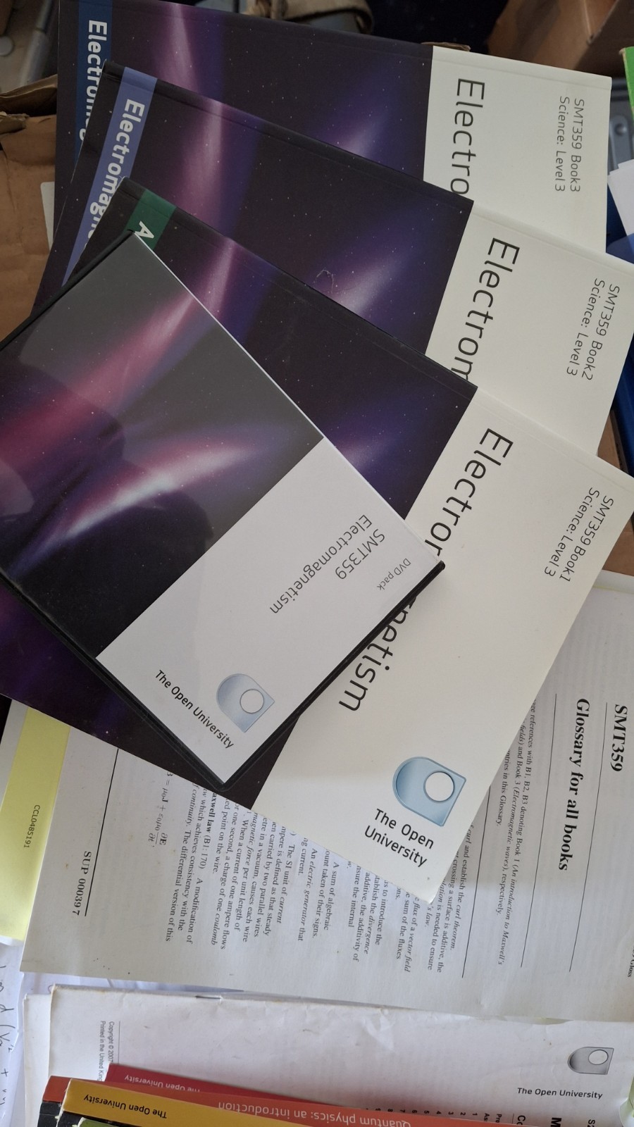 SMT359-Electromagnetism – a Level 3 Open University Physics Module **CLASSIC**