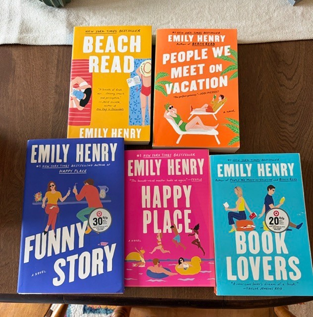 Emily Henry Paperback book lot