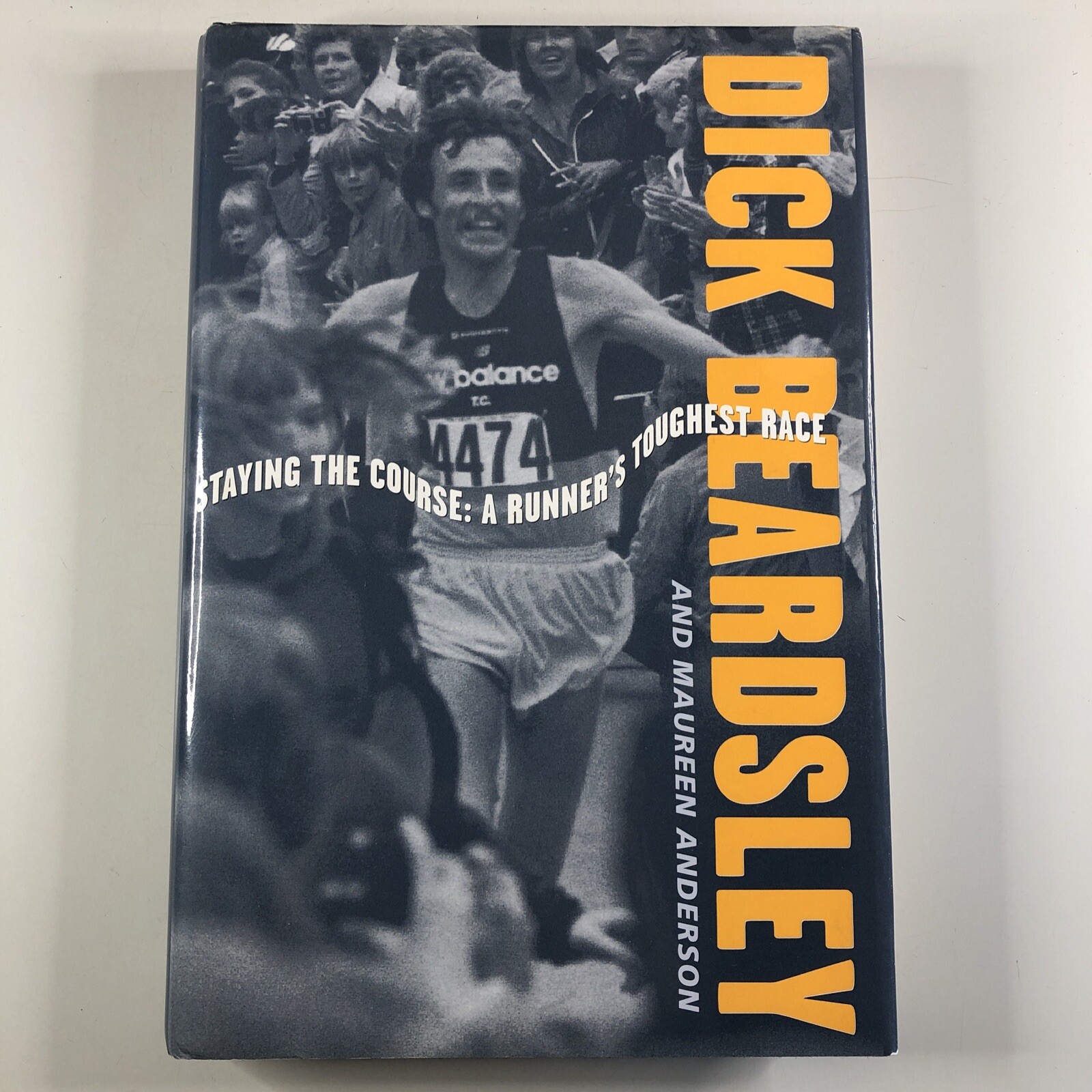 Staying the Course A Runner’s Toughest Race by Dick Beardsley Hardcover Book