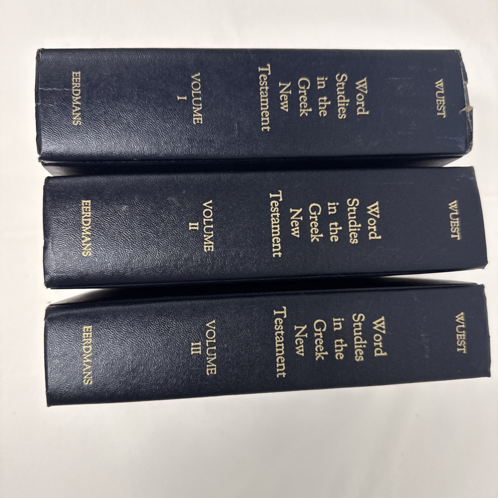 Word Studies from the Greek New Testament Vol. II, III & New Testament Expanded