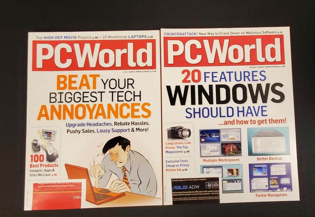 PC World July and August 2008 – Beat Your Biggest Tech Annoyances – 20 Features