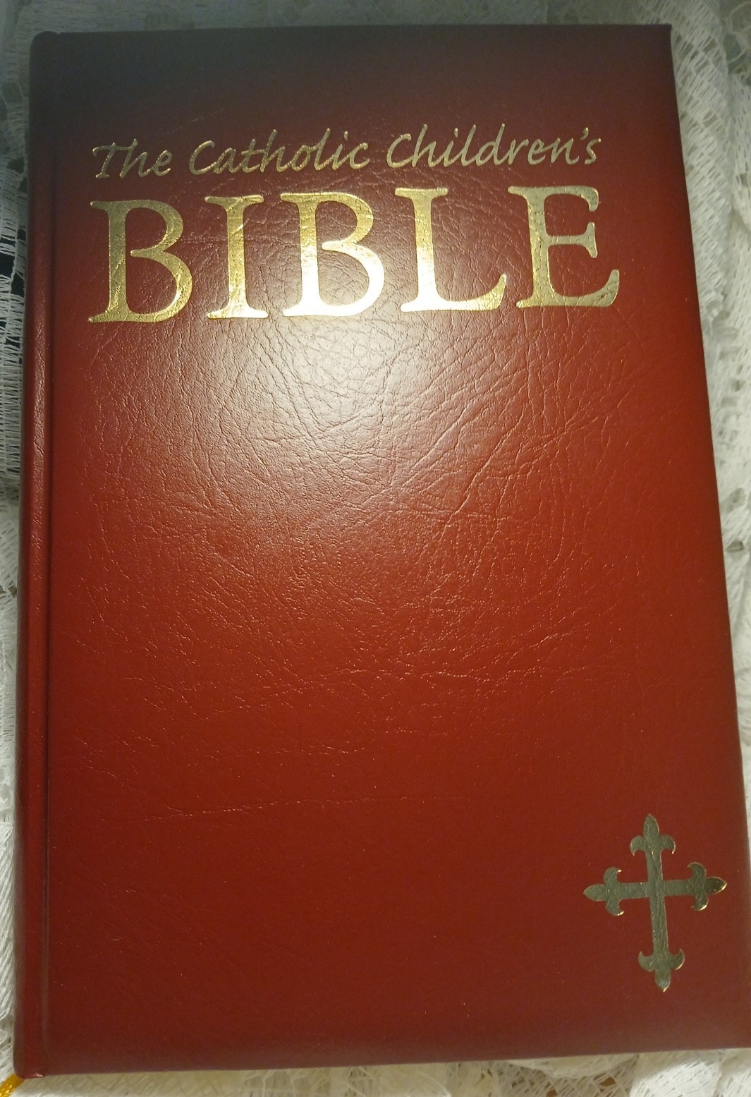 Catholic Children’s Bible Book Colorful Pictures Bonded Leather