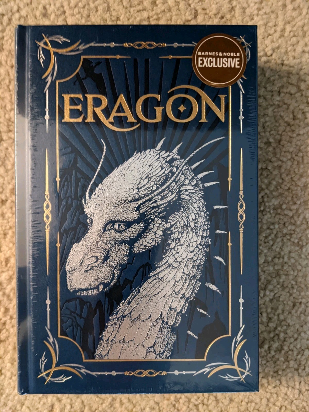 Eragon, Christopher Paolini HC Leather Bound Barnes & Noble Exclusive New Sealed