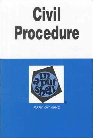 Civil Procedure in a Nutshell
