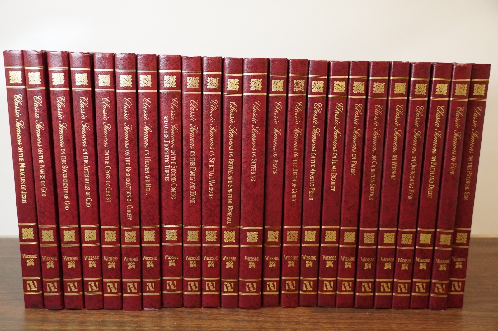 Lot of 23 Classic Sermons Series Books Compiled by Warren W. Wiersbe Like-New!