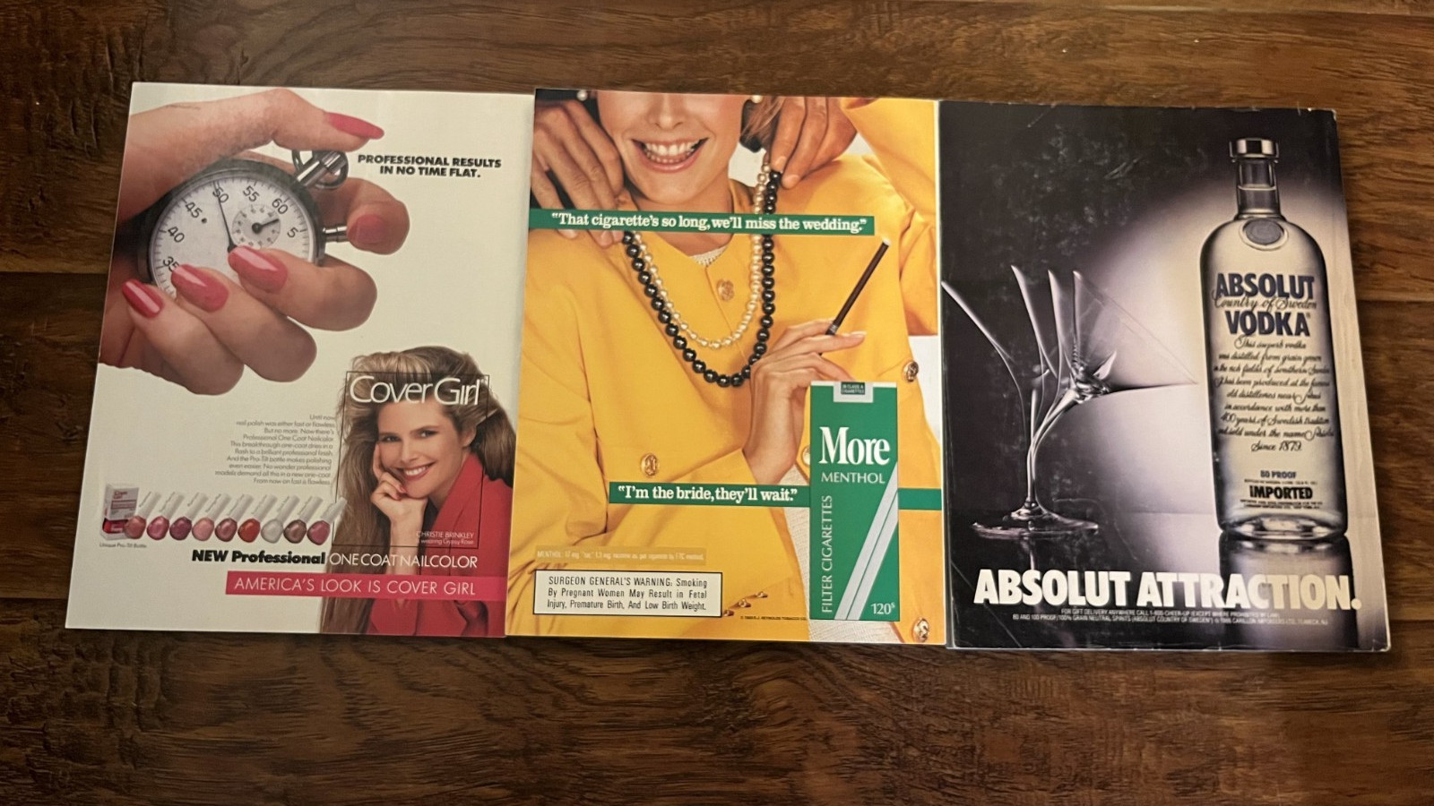 Vintage Lot of 3 – 1989 VOGUE Magazine Collector Set Fashion