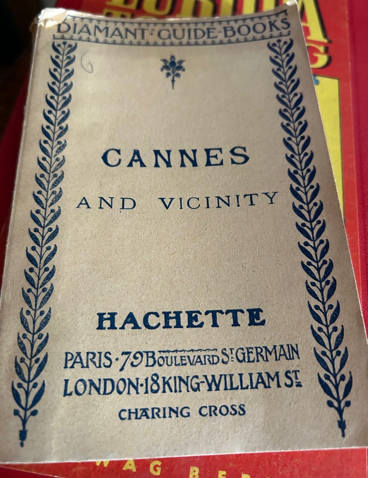 HACHETTE Cannes and Vicinity First Edition Paperback Good Condition