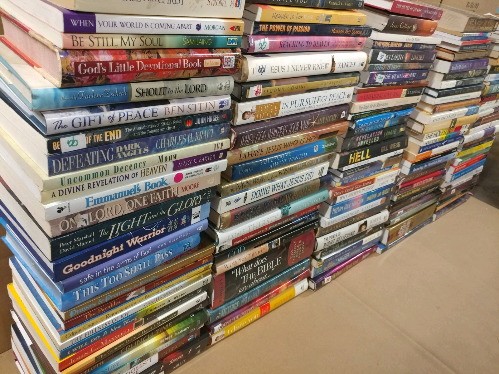 Lot of 5 Christian Prayer Bible Jesus Christ Stories Religion Book RANDOM*MIX