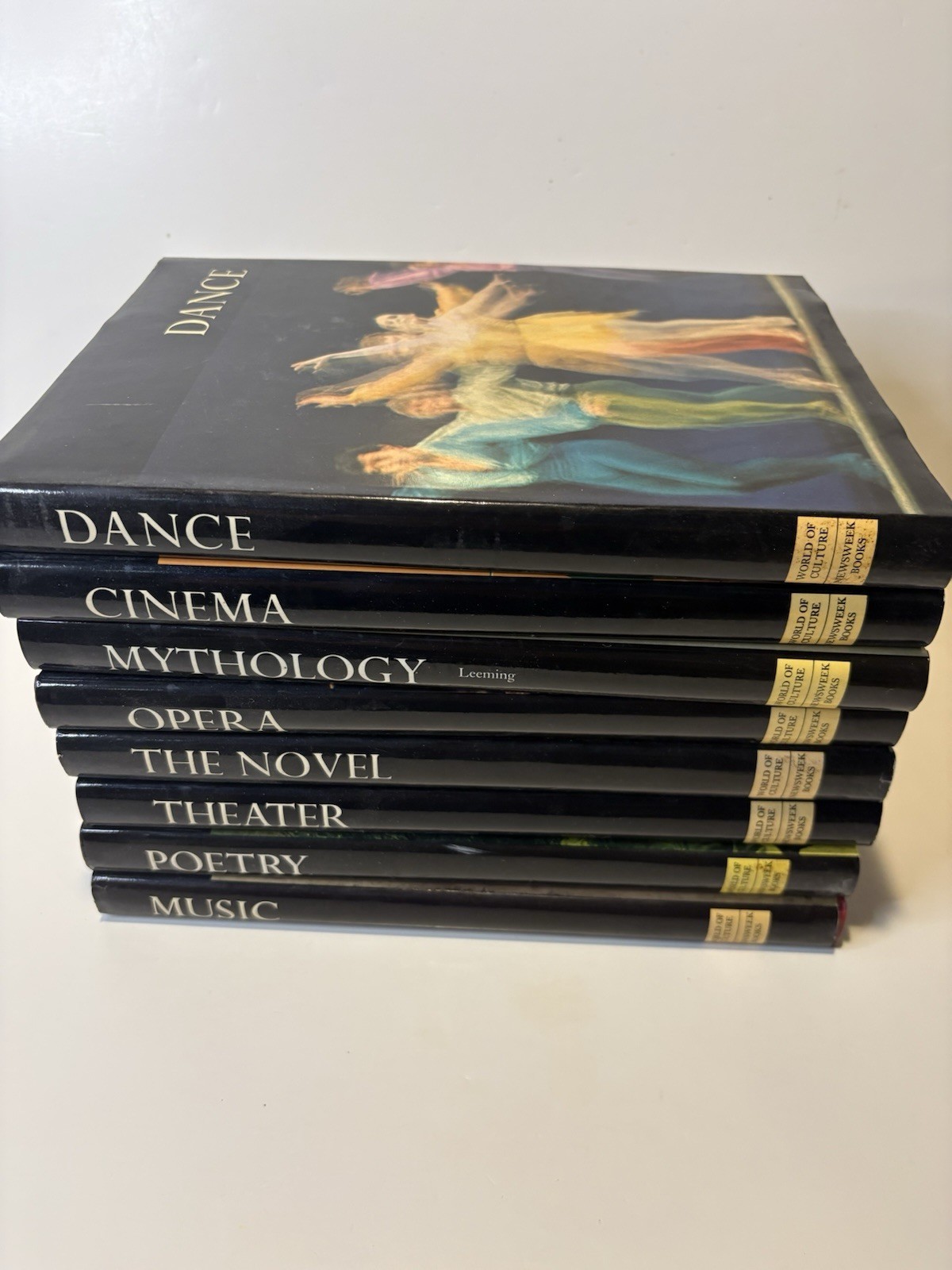 Lot Of 8 World of Culture Newsweek Books, Hardcover with Dust jacket, Vintage