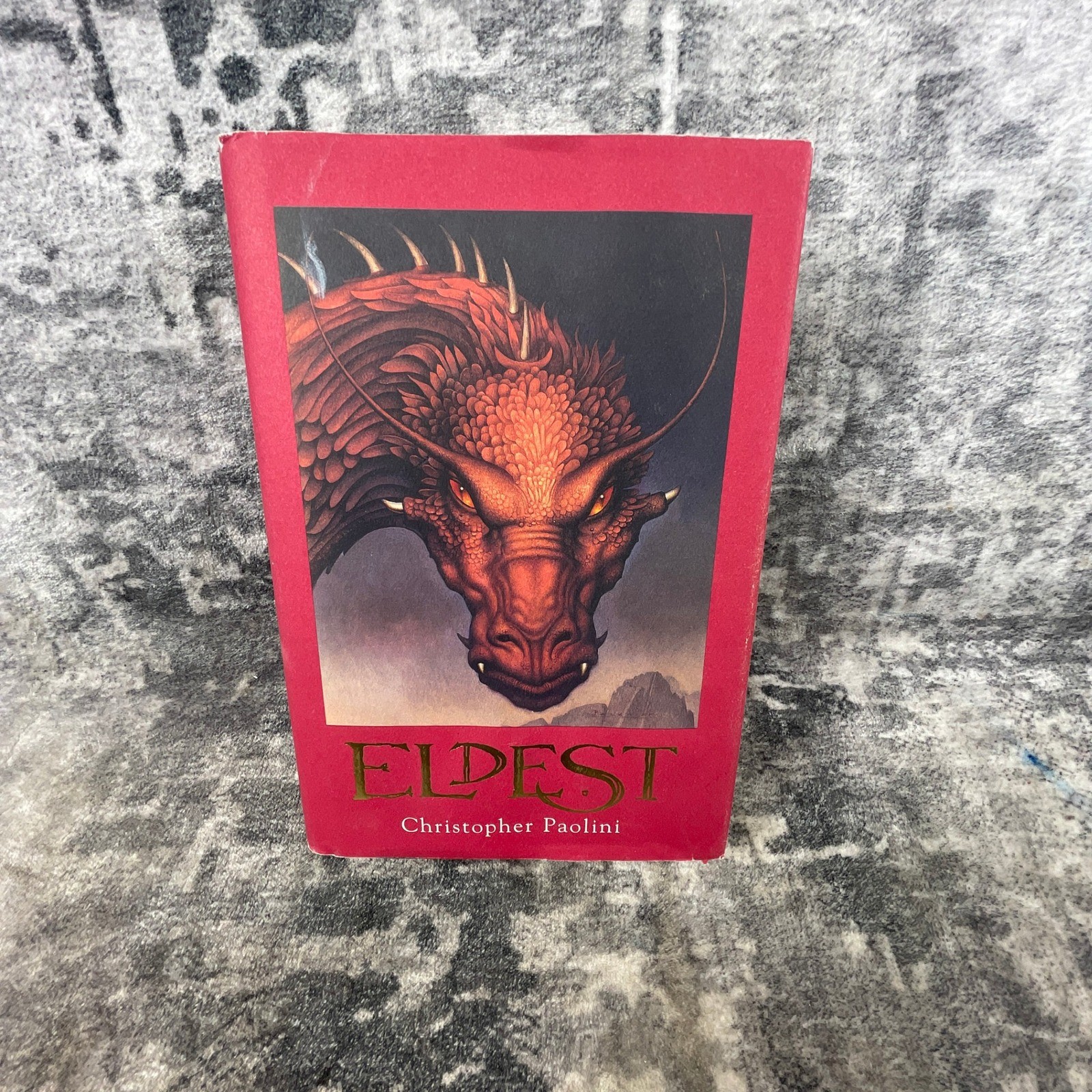 Christopher Paolini Eldest Hardcover Book Inheritance Cycle Bk 2 First Edition