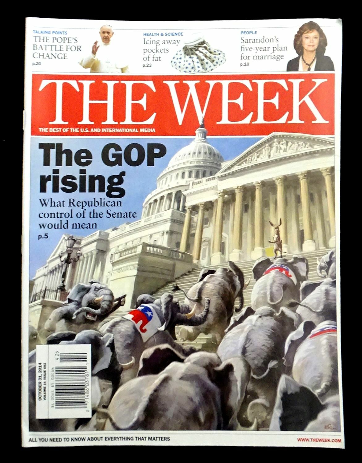 The Week Magazine October 31, 2014 “The GOP Rising”