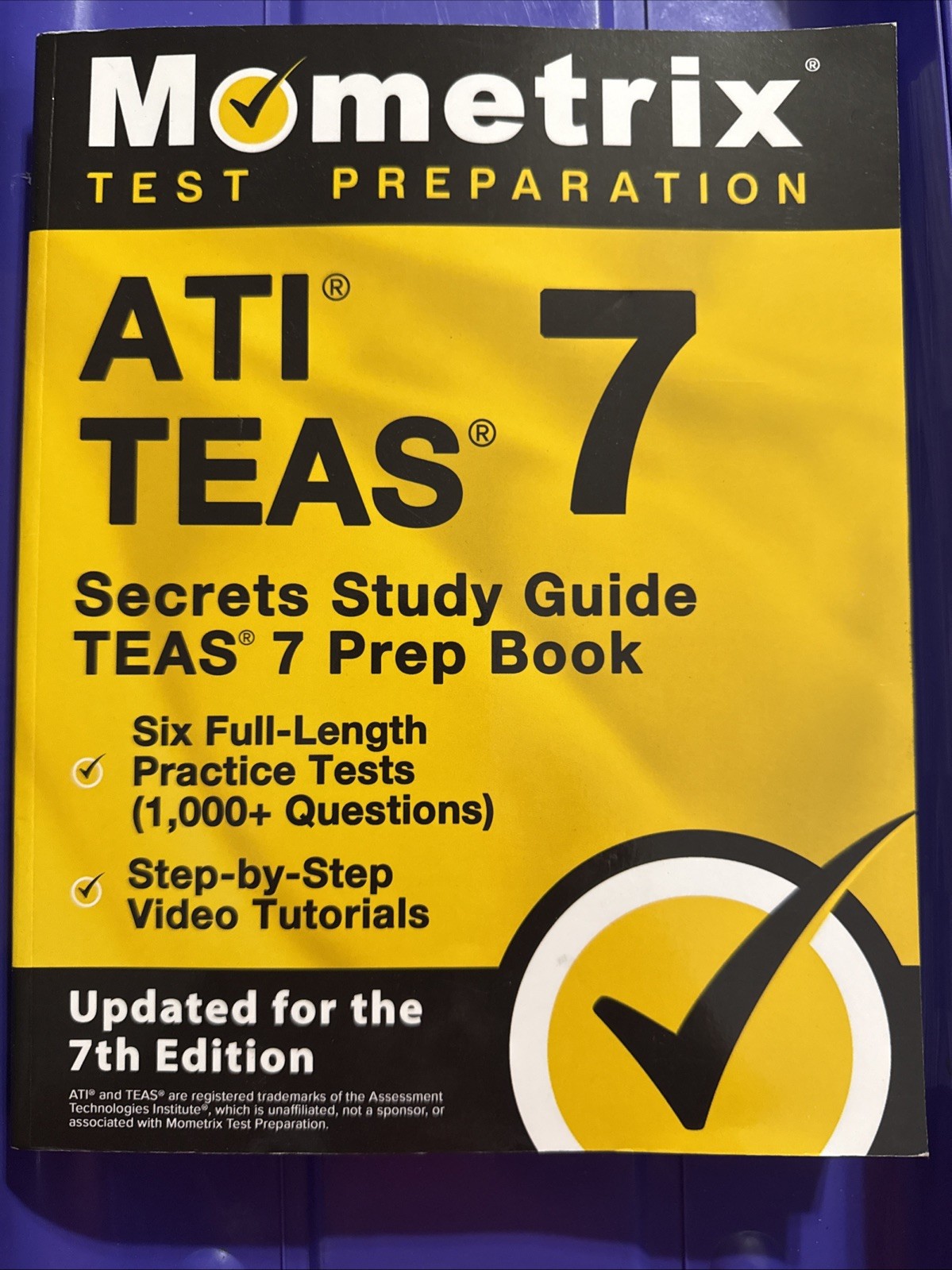 Mometrix ATI TEAS 7 Secrets Study Guide Updated 7th Edition, Nursing Exam Prep