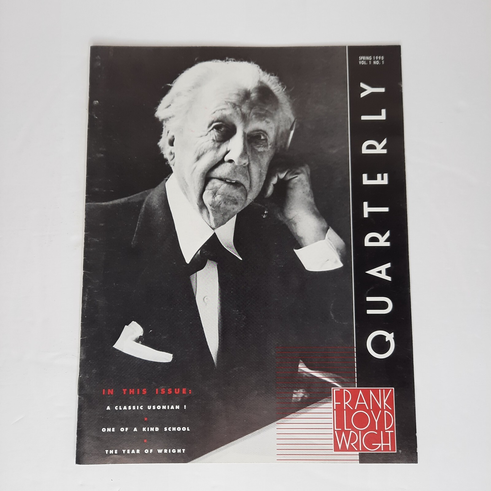 Frank Lloyd Wright Foundation Quarterly Journals Various 1990-1996 – YOU PICK