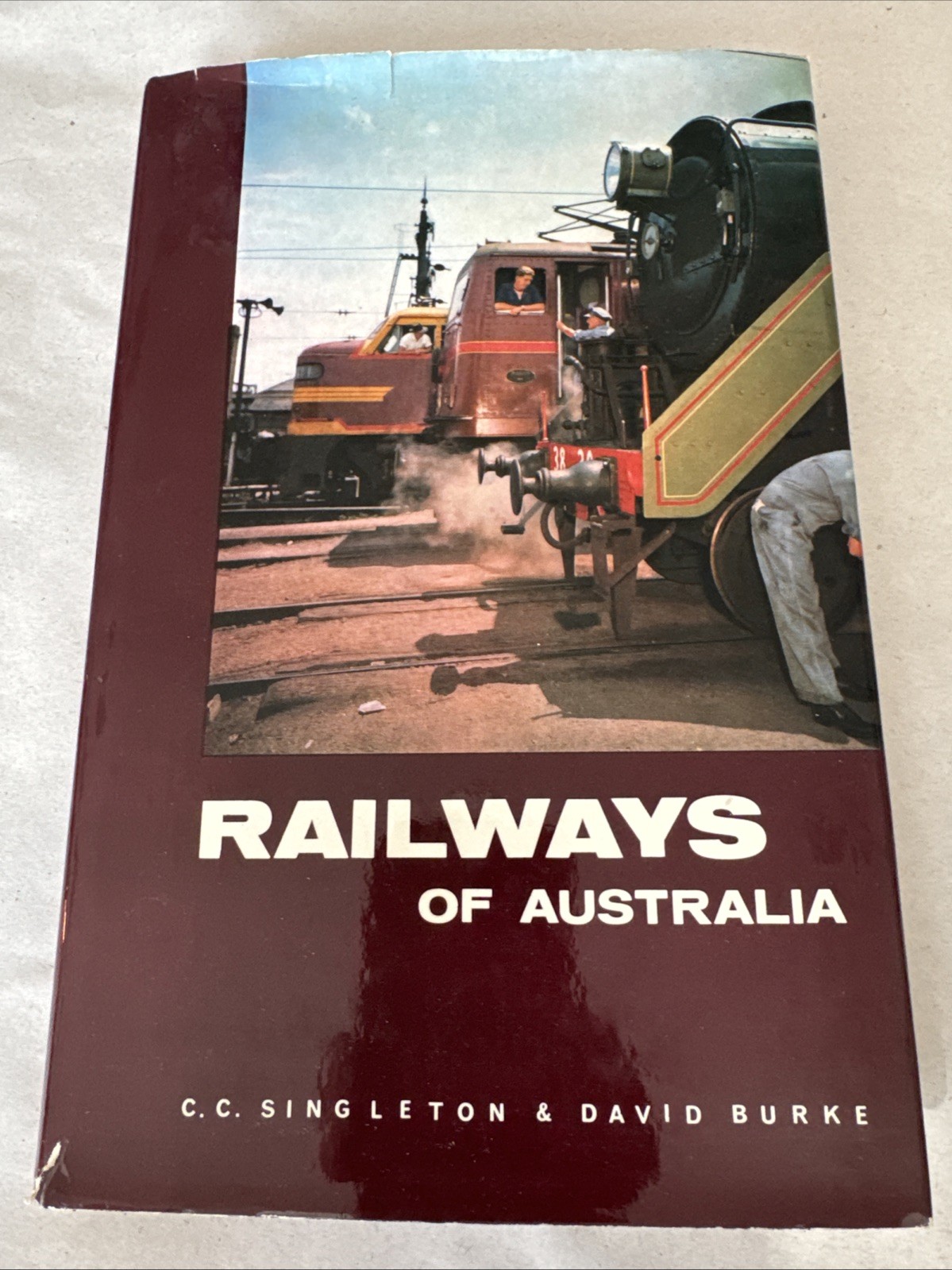 Vintage 1964 Railways Of Australia by C. C. Singleton & David Burke