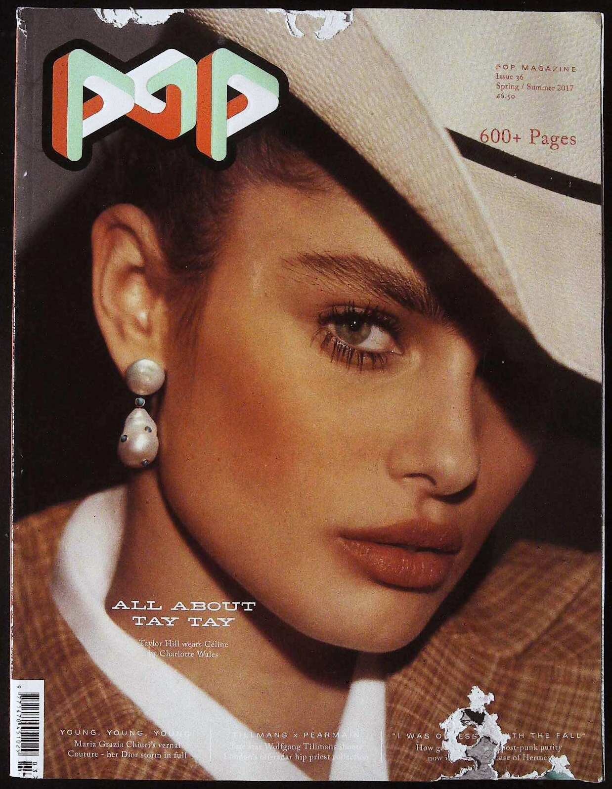 POP 36 Spring/Summer 2017 TAYLOR HILL Devon Aoki &Kiki Willems CAROLINE TRENTINI