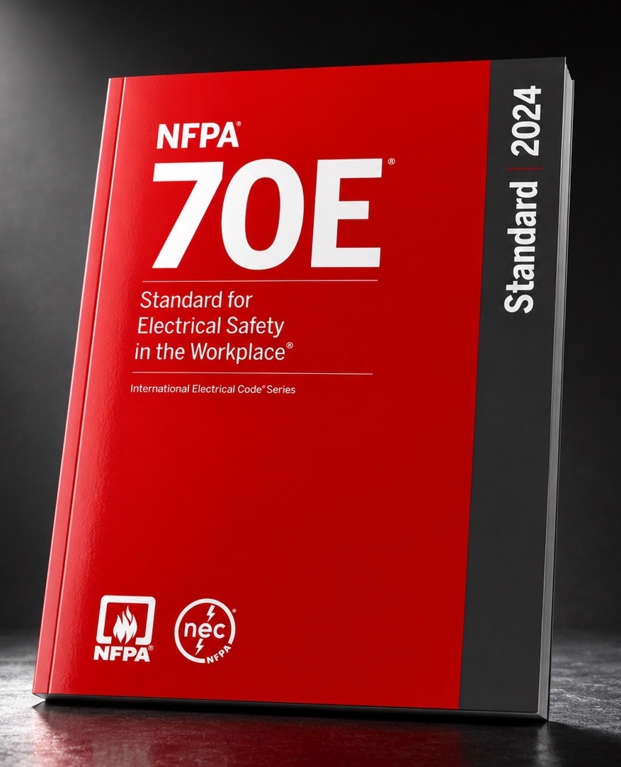 NFPA 70E 2024 Electrical Safety in the Workplace Standard Paperback Book
