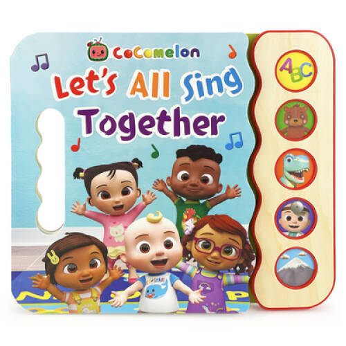 Cocomelon Lets All Sing Together – Board book By Cottage Door Press – VERY GOOD