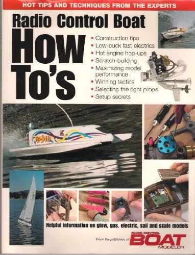 Radio Control Boat How-To’s – Hardcover, by Gerry Yarrish – Very Good