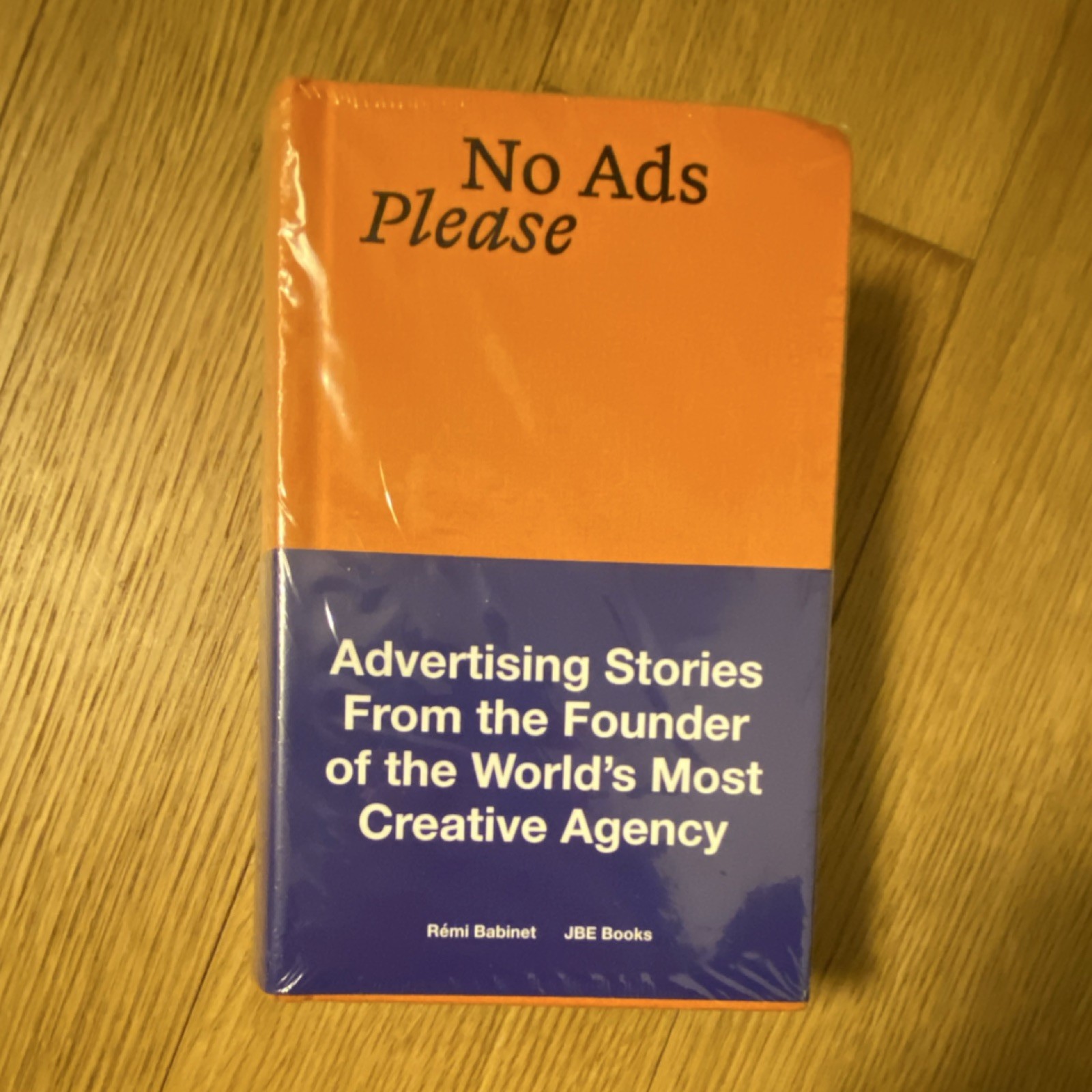 Remi Babinet No Ads Please Hardcover Jean Boîte Éditions Advertising Design Book