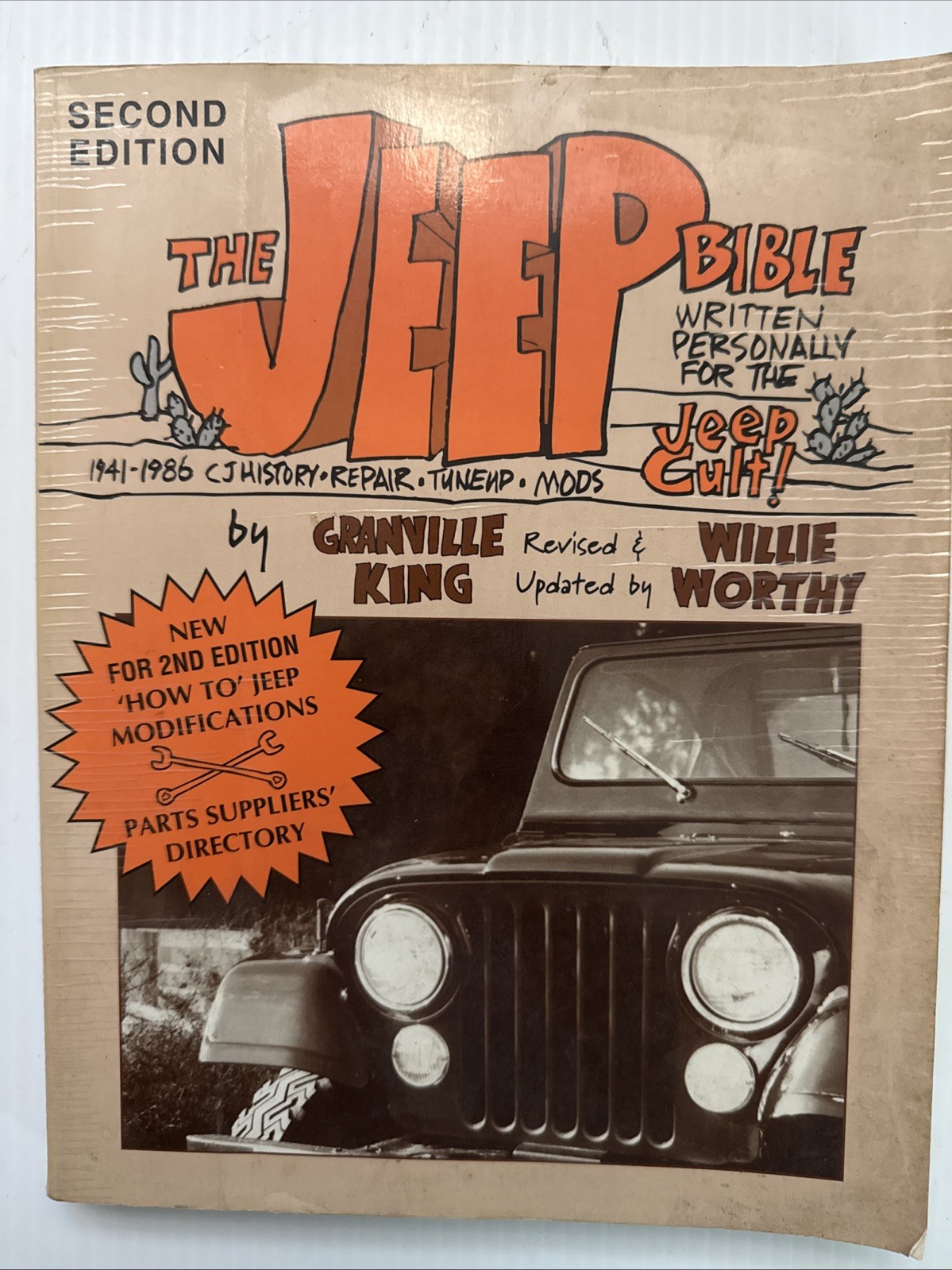 The Jeep Bible Written Personally For The Jeep Cult – Granville King 1997 2nd ED