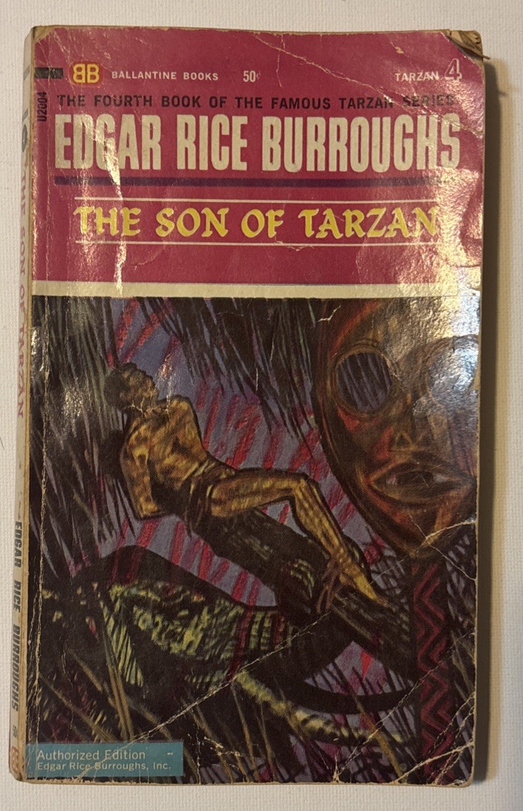 The Son Of Tarzan Edgar Rice Burroughs 1963 First Edition Ballantine Books