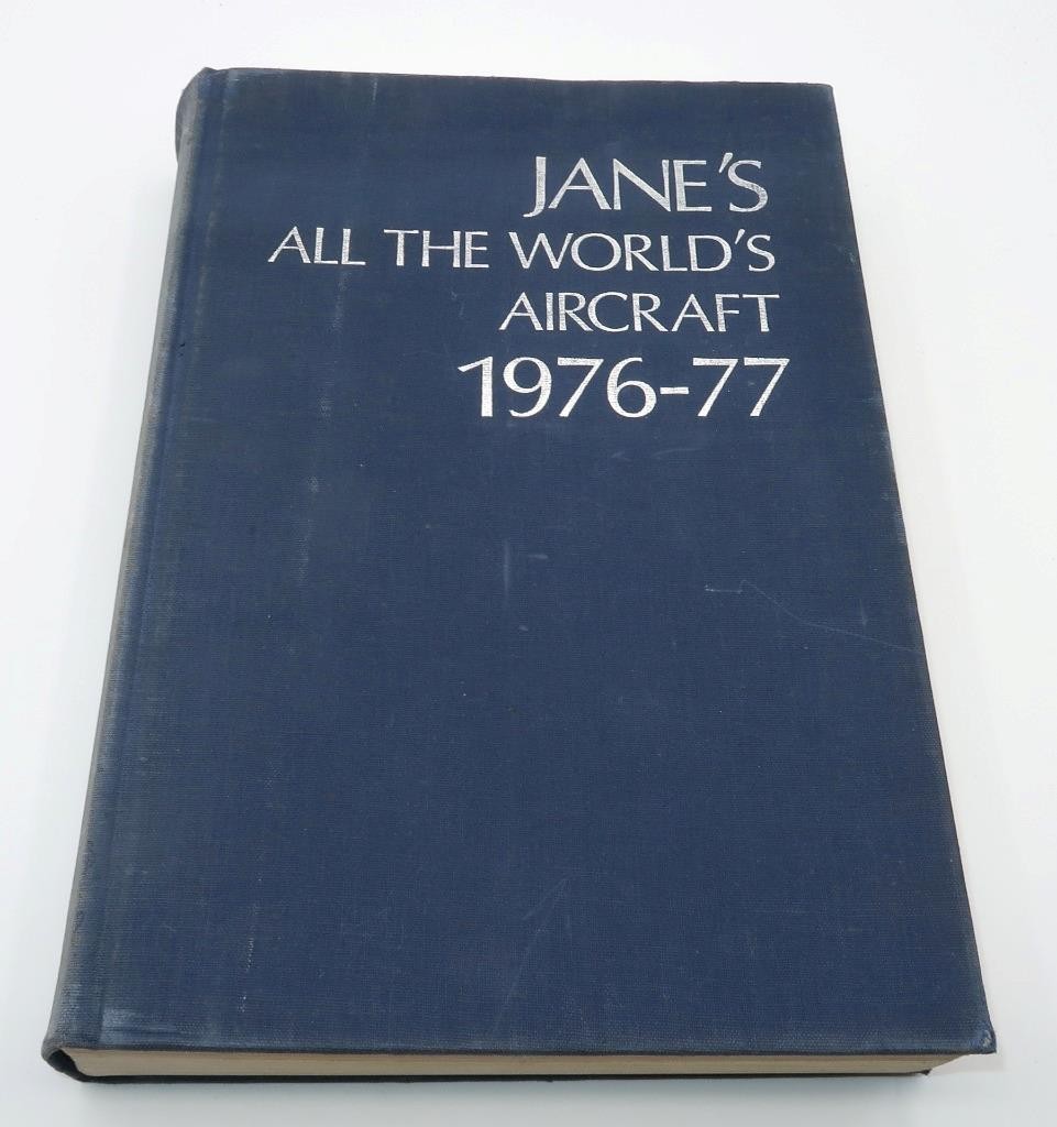 Jane’s All the World’s Aircraft, 1976-1977 by John W.R. Taylor (Hardcover)