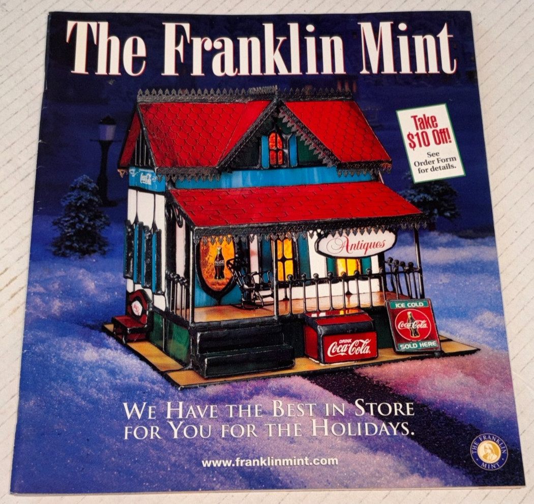 THE FRANKLIN MINT, 2000 HOLIDAY CATALOG (55 Pages)