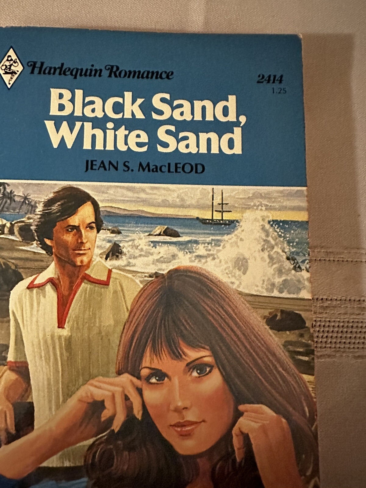 Harlequin Romance Novel #2414/ Black Sand, White Sand